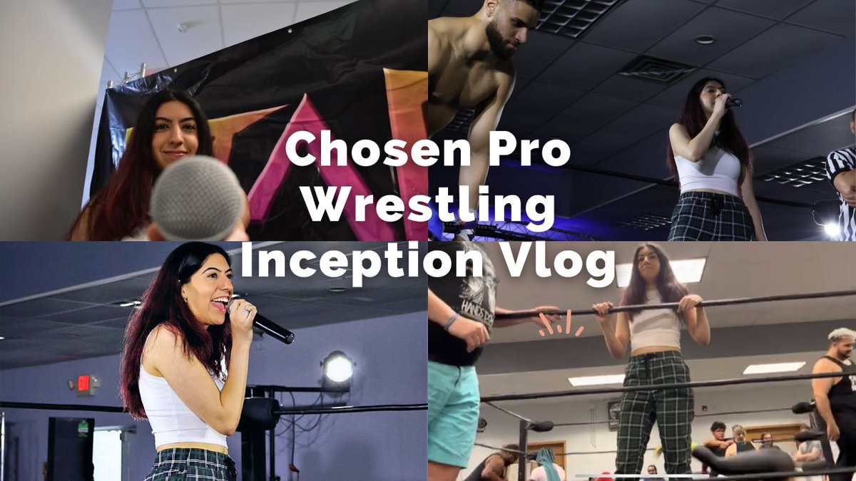 TheSamiraRose's tweet photo. Go check out my vlog from @ChosenPro_’s Inception show!
In this vlog, friends try to get me to bump, I ring announce the show, and more!
https://t.co/M35f79UNxK https://t.co/1GCKtjLrjj