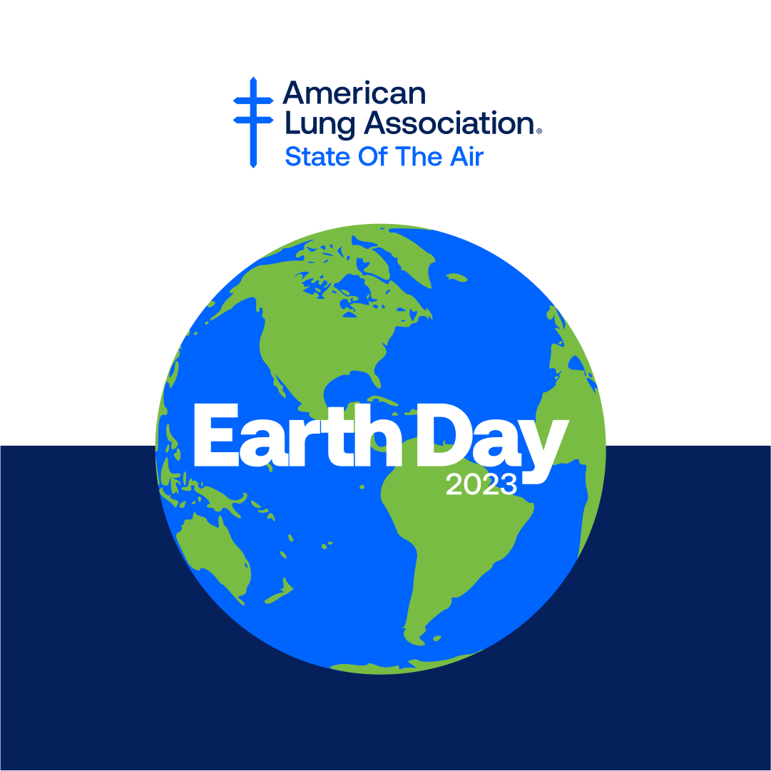 This Earth Day let's reflect on the state of our air. Our #StateoftheAir report reveals that over 1 in 3 Americans live in counties with unhealthy levels of ozone or particle pollution. Join us in calling on <a href="/POTUS/">President Donald J. Trump</a> to clean up our air at Lung.org/SOTA #EarthDay