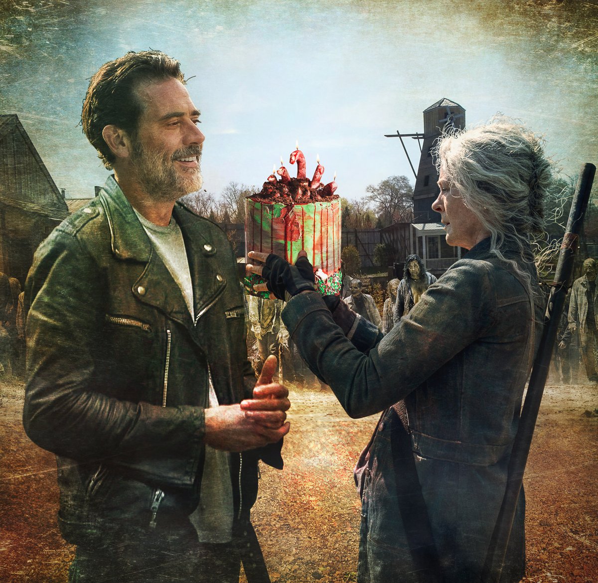 CarrionTrilevel's tweet photo. #Day3283 #TWD #Birthday

  Pic 3,283 #NEGAN  @JDMorgan @mcbridemelissa 

  it's not like you are forgiven or anything  .. https://t.co/jI5clDZ7Y7
