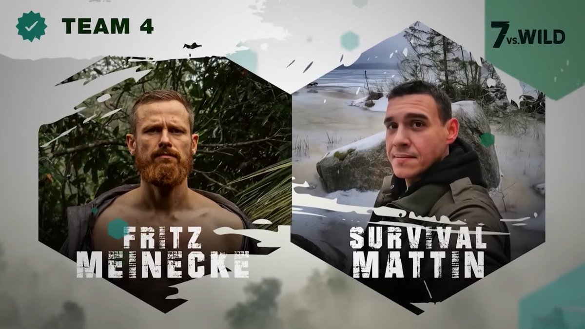 Team 4: 
<a href="/FritzMeinecke/">Fritz Meinecke</a> x Survival Mattin bei 7 vs Wild?

#7vsWild #Staffel3 #Serie