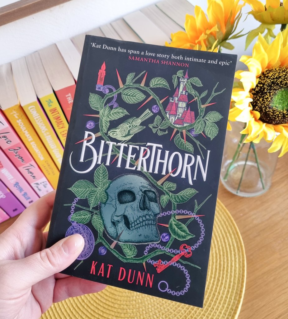 bookishbluebird's tweet photo. Thank you so much to @pridebooktours for providing me with a copy of Bitterthorn by @KatAliceDunn due to be released May 25th. Check out my review over on Instagram... 🌹 

"a beautifully twisted fairytale featuring a torturously sweet queer romance..."

https://t.co/lqjl1LHwRv https://t.co/Kv4eVE7TNb