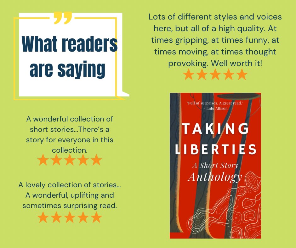 BBookCollective's tweet photo. A heartfelt thank you from all of the Breakthrough family to everyone who supported us this week.
We’ve even started getting reviews!
If you too enjoyed Taking Liberties, please consider leaving a review on Amazon.
#TakingLiberties
#BreakthroughBookCollective
#ShortStories https://t.co/0SyD6RKFqH