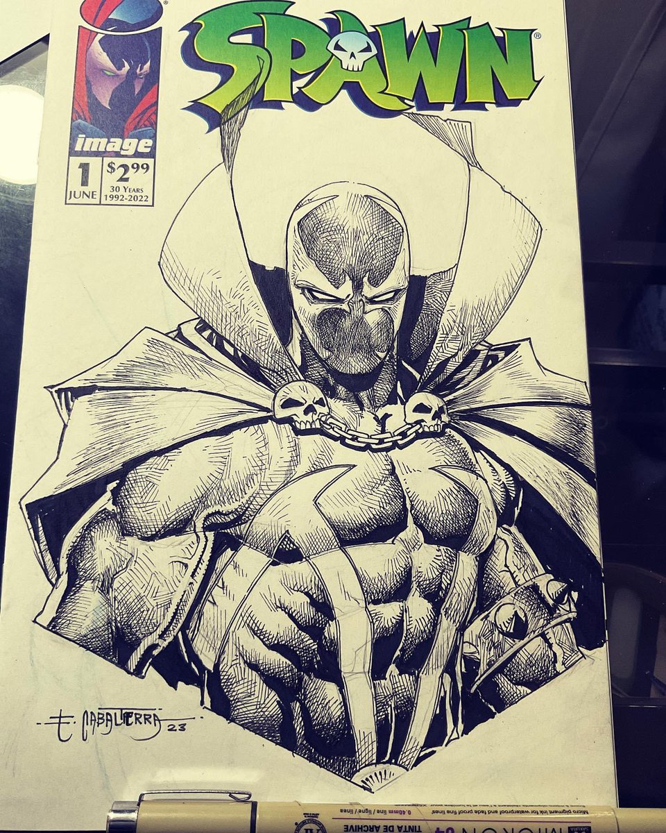 Slabcitycomics's tweet photo. Awesome art 🔥 by @emilcabaltierra
Follow our page @slabcitycomics
#Igcomicfamily #marvel #comic #comics #book #books #comicbook #comicbooks #ukcomiccollector #southeastcomics #ukcomics #marvel #variant #varianthunter #variantcover #spawn #sketch #art #sketchcover https://t.co/sMopXTnIIb
