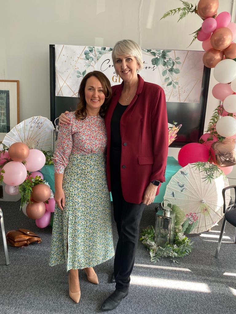 AngelaMarner's tweet photo. Yesterday we celebrated Gladys McKibbin as she embarks on her new role - Head of HR and Corporate Affairs at the Blood Transfusion Service. Thank you for everything. Absolute pleasure to work with you. So very proud of you !!! # HR Legend https://t.co/ST58KZzmGw