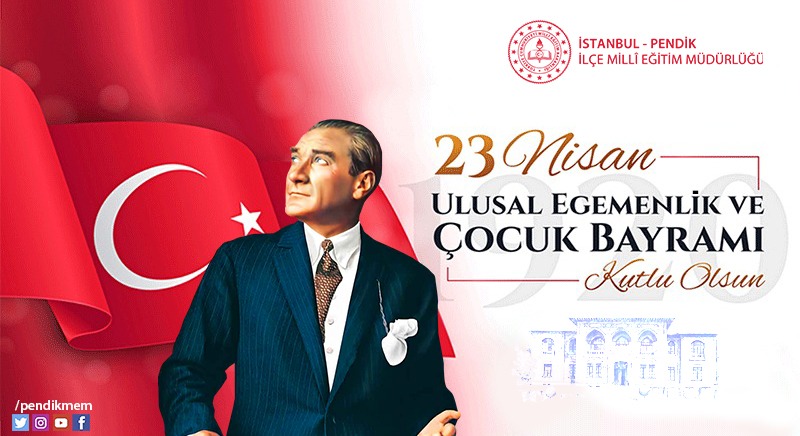 23 Nisan Ulusal Egemenlik ve Çocuk Bayramı kutlu olsun.

#23Nisan🇹🇷 
#UlusalEgemenlikveÇocukBayramı🇹🇷