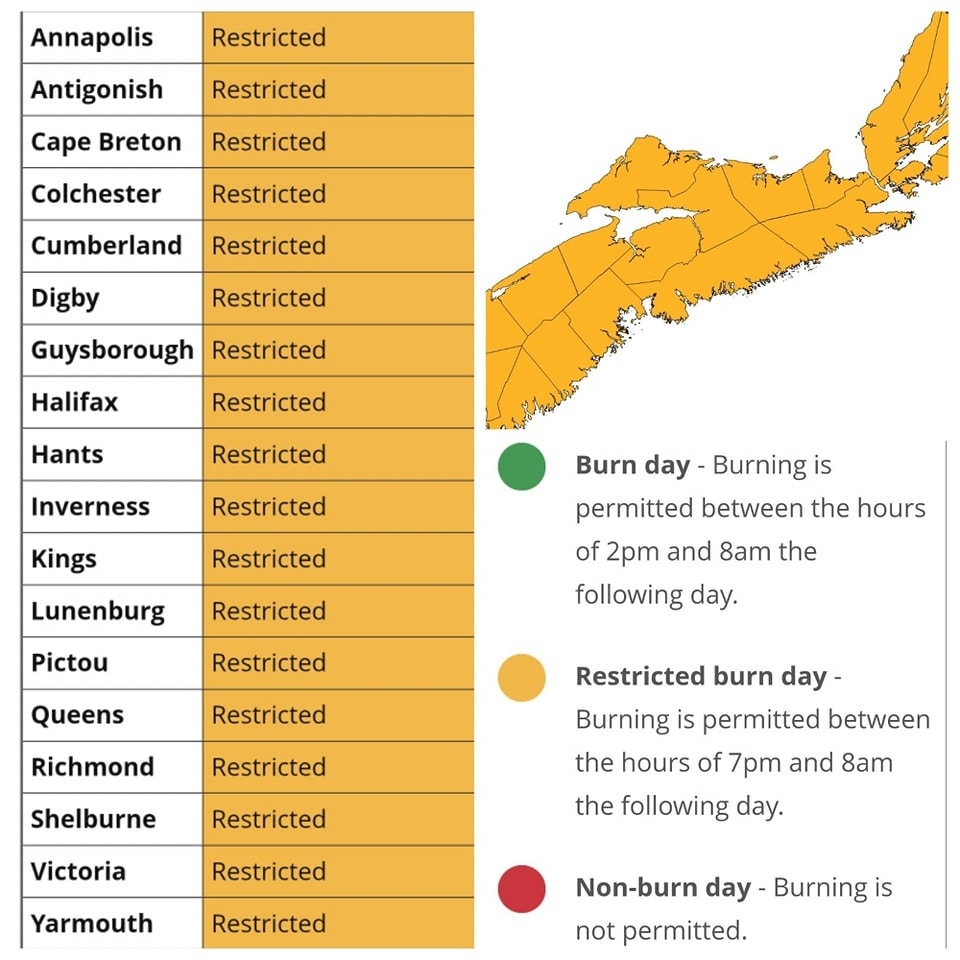 Halifax Fire News on Twitter "RT HfxMda (Environment) Provincial