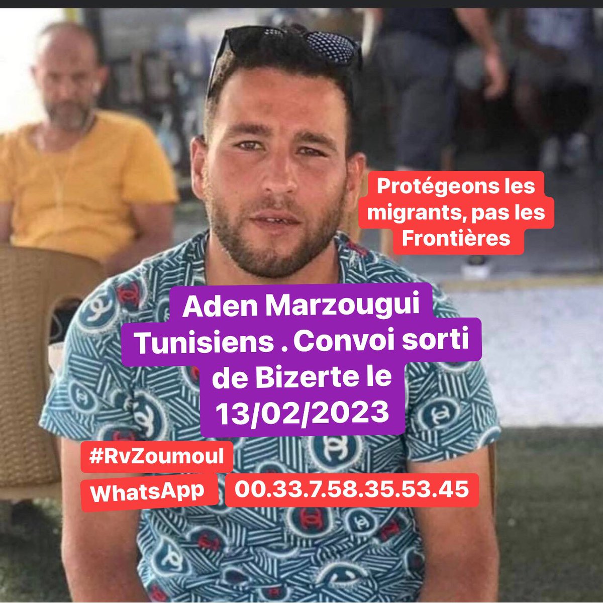 zoumoul's tweet photo. #TUNISIE : UN CONVOI DE 14 #MIGRANTS TUNISIENS, sorti de Bizerte . a fait naufrage : 4 morts, 8 disparus ( dont les 4 personnes en photo) et 2 survivants . C’était le 13/02/2023 https://t.co/VWfQiP5Ymx