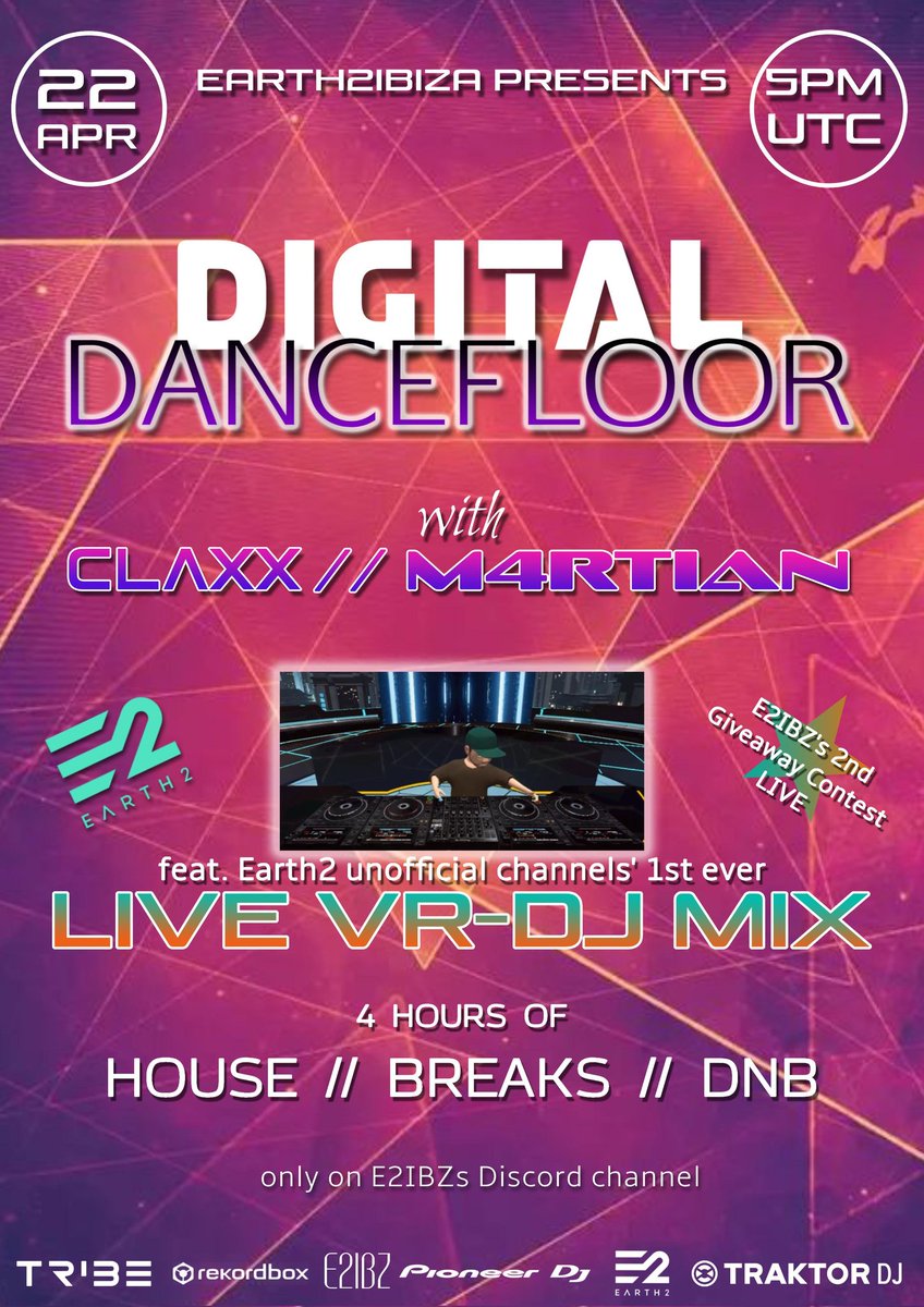 Earth2Ibiza's tweet photo. 🚨 MUSIC ON! Now Playing: CLAXX Summer Days mix re-run. Some chillout for the next 50mins before we kick off properly
#DigitalDancefloor https://t.co/JnliviyVsC