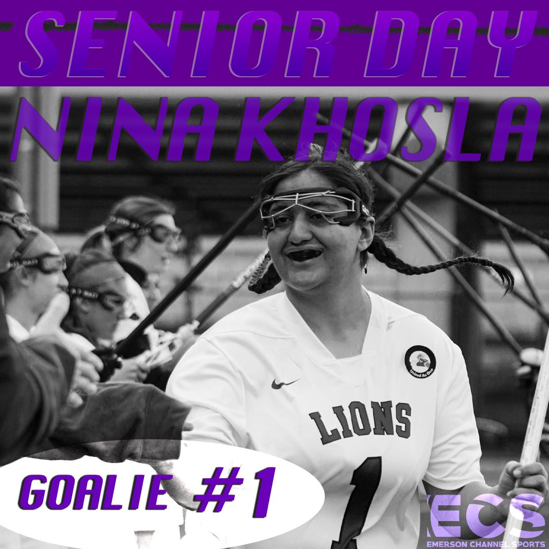 SENIOR DAY GAME DAY! 🥍🦁

<a href="/ECwomensLAX/">Emerson Women's Lax</a> is celebrating Senior Day facing <a href="/SmithCollegeLax/">Smith Lacrosse</a> today at Rotch. Come join us to support our Lions! 🙌

⏰ 7:00 PM ET
📍 Rotch Field
📊 @emersonlions
📲 Follow along on our story for in-game updates and highlights
📺 Live coverage on ECS.