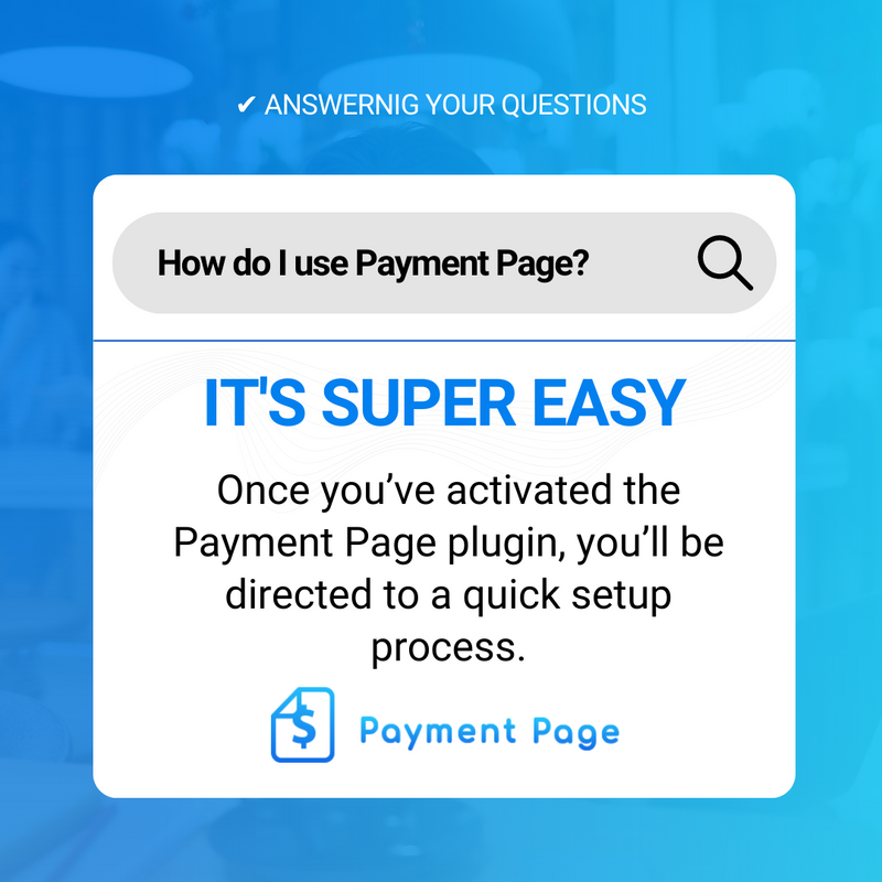 getpaymentpage's tweet photo. You will connect your payment gateway, and then you can select a Payment Page template based on your business needs. ๐ข
Customize the template as you choose, and youโll be accepting payments in minutes!
๐ต Try it now: https://t.co/czK1wujYb6
#WordPress #PaymentForm https://t.co/9ebzwgJjdo