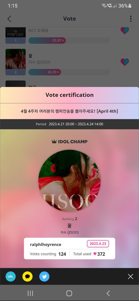 ralphlhoyrence's tweet photo. Please vote #Flower by #Jisoo on #ShowChampion 🖤🌼🌸🌻🌹🏵🌷🥀🌺💐 https://t.co/N88oD9H6Yj