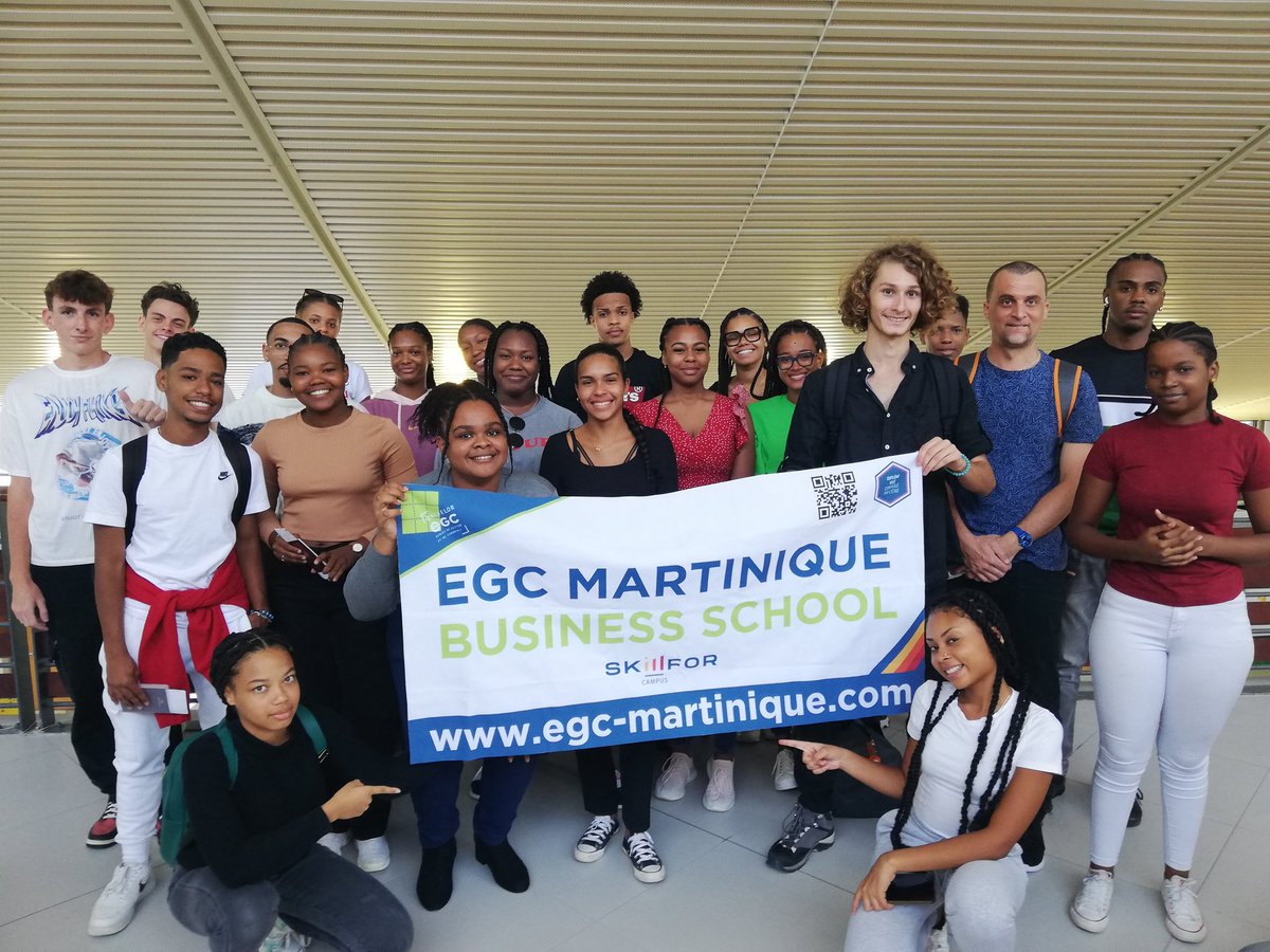 Depart pour Montreal#EGC #Martinique