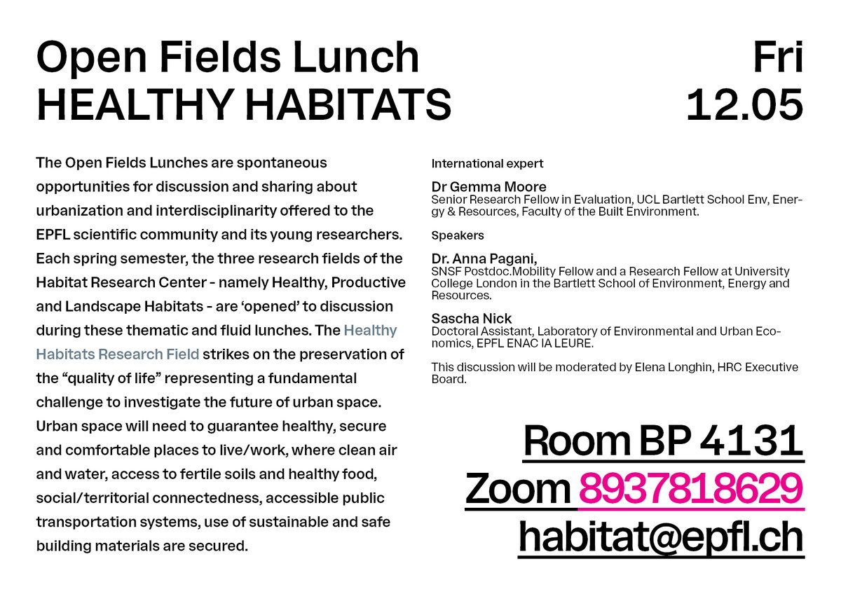 Habitat Research Center tweet media