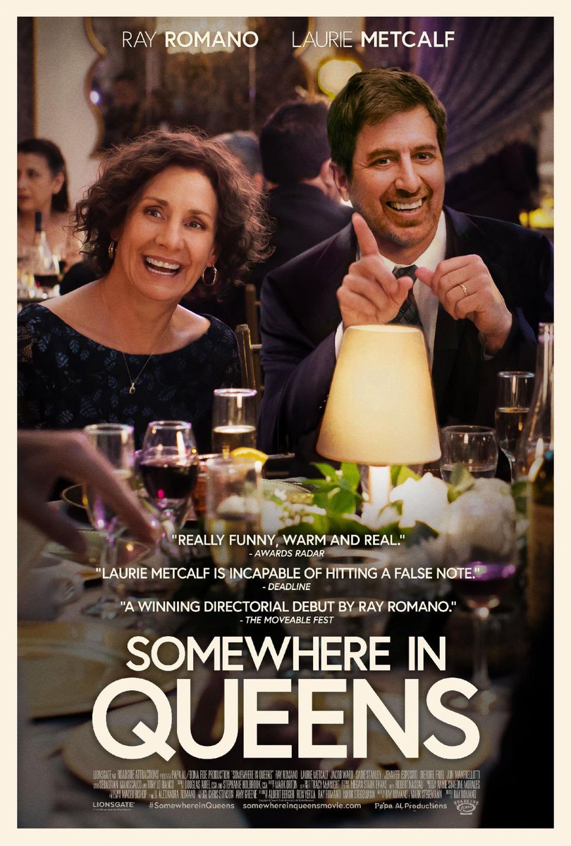 ITA_Gladiator's tweet photo. #SomewhereInQueens #RoadsideAttractionsflims Now Playing in Theaters Starring #RayRomano #SebastianManiscalco #SadieStanley #jacobward #TonyLoBiancoanco Please go watch this great movie bring your family and friends. 

Everybody’s Getting More Meatballs https://t.co/2gPzK0riHr