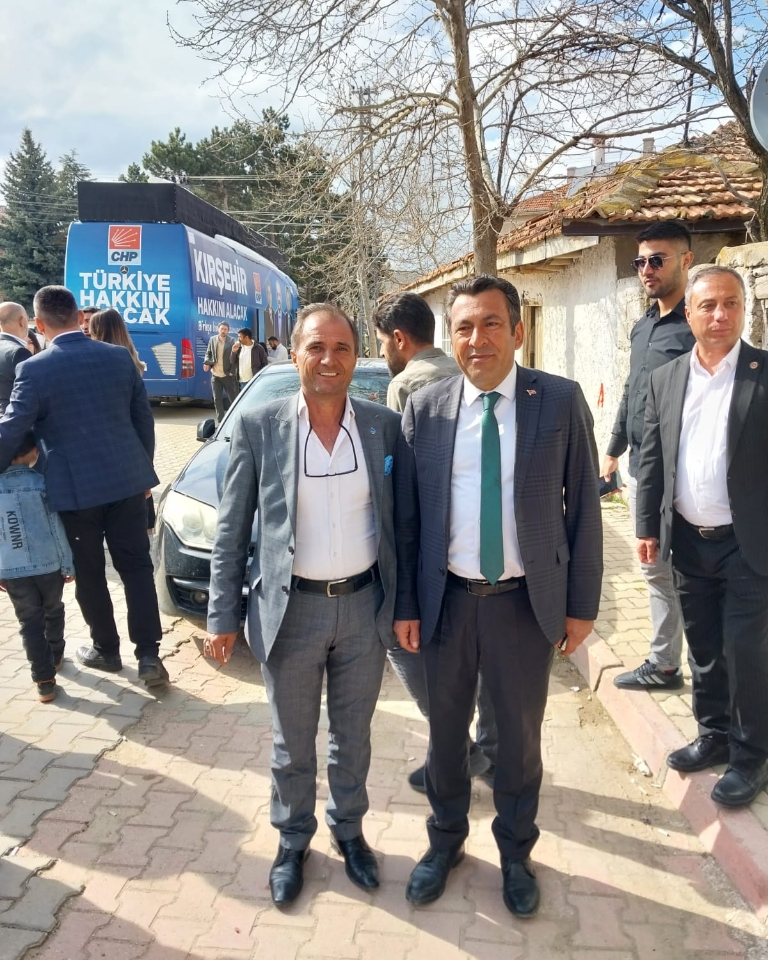 Millet ittifakı vekil adaylarımız ve Kaman İlçe başkanımız Hüseyin Yaman ile Kaman kurancılı köy ziyaretimiz.