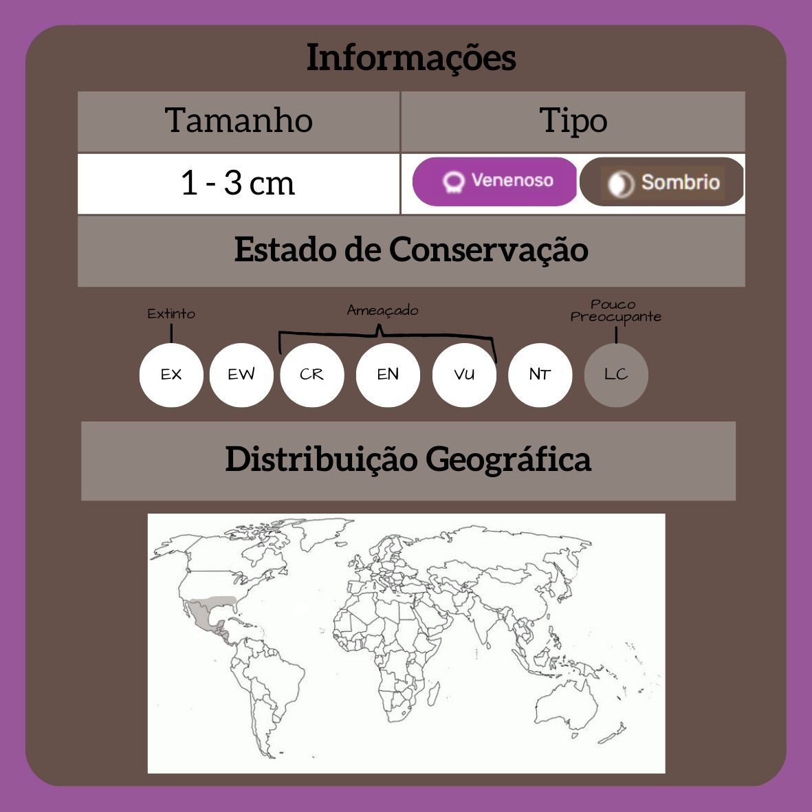 biodex_l's tweet photo. Viúva-Negra-do-Sul (Latrodectus mactans)

◾ No universo Pokémon, este organismo seria do tipo: Veneno 🟣| Sombrio ⚫

#biologia #natureza #ciencia #bio #meioambiente #ecologia #biodiversidade #zoologia #botanica #animais #biologo #pokemon #animalia #latrodectusmactans https://t.co/6IVW1PvIIc
