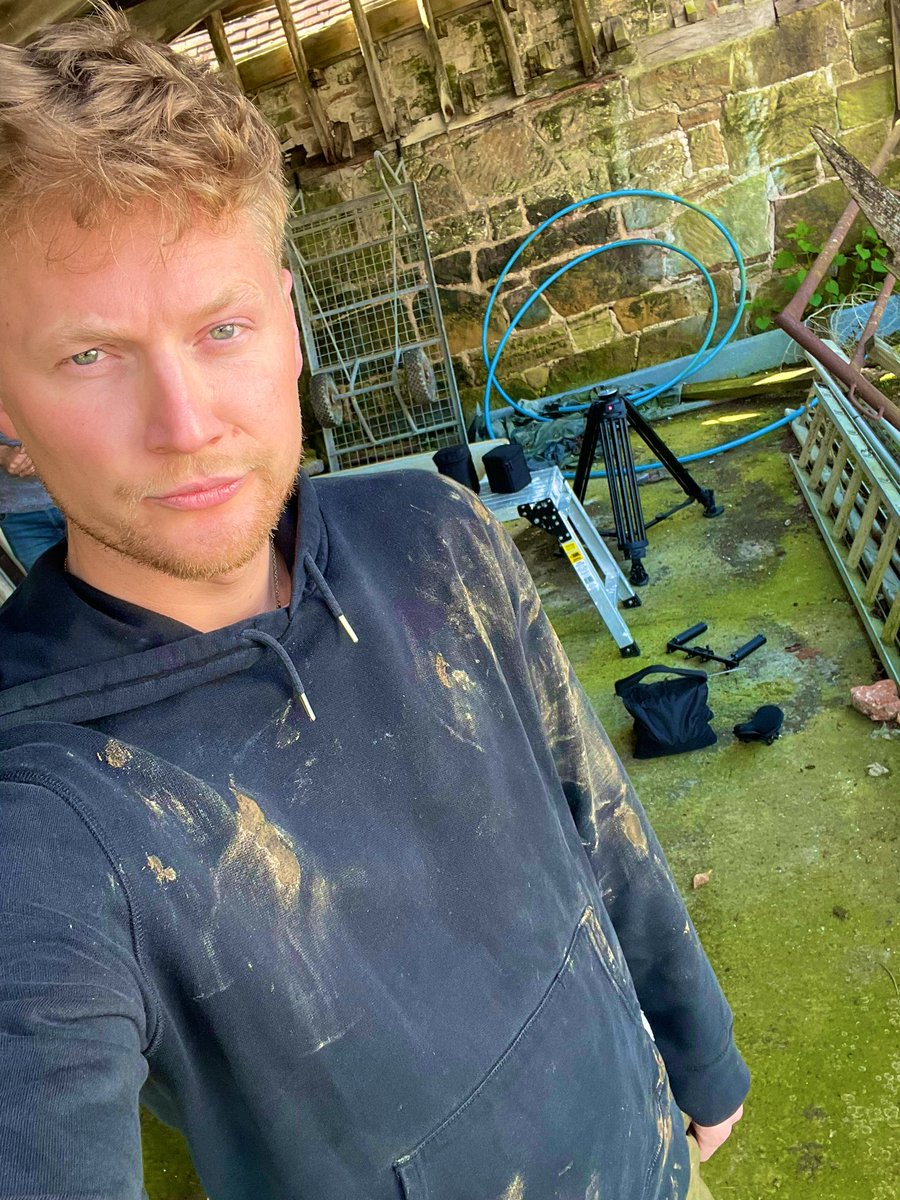 On set - filming something special.  
#actor #filming