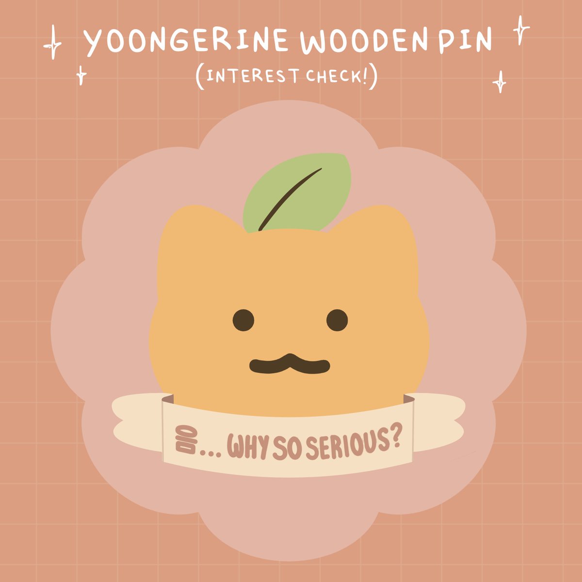 HoneyJarDoodles's tweet photo. rts appreciated 💜✨

🍊INTEREST CHECK OPEN!🍊

A comforting Yoongerine wooden pin with the iconic line from 'People' :3 If you're interested in seeing this become a real thing please fill out this interest form! More info in the form: https://t.co/308YeUzhuQ https://t.co/jkALqIQ2Ro