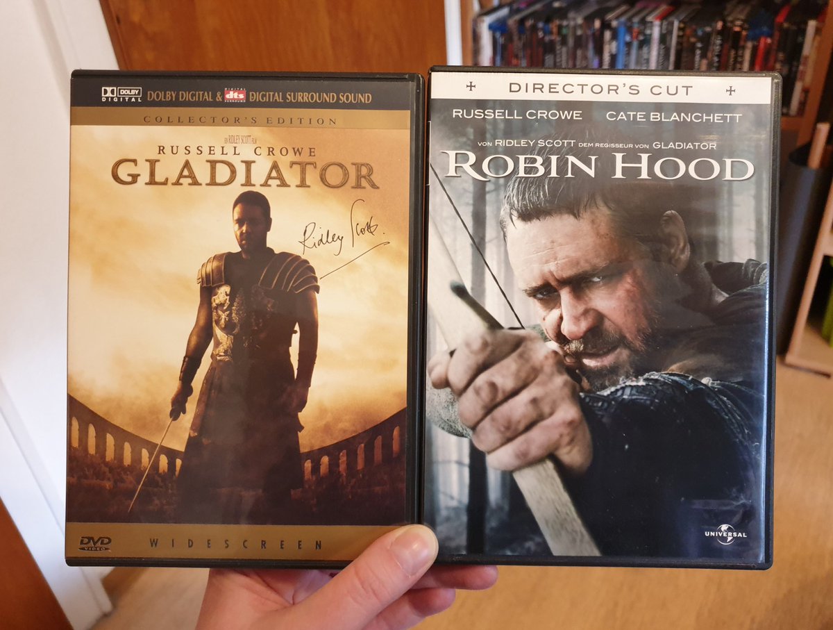 TanjaStrutzl's tweet photo. The masterpieces #Gladiator & #RobinHood (2010) directed by #RidleyScott are two of my favorite movies.
#RussellCrow #JoaquinPhoenix #ConnieNielsen #RichardHarris #DjimonHounsou #CateBlanchett #MarkStrong #WilliamHurt #MaxvonSydow #MatthewMacfadyen #LeaSeydoux #OscarIsaac https://t.co/wluOXTcq4N