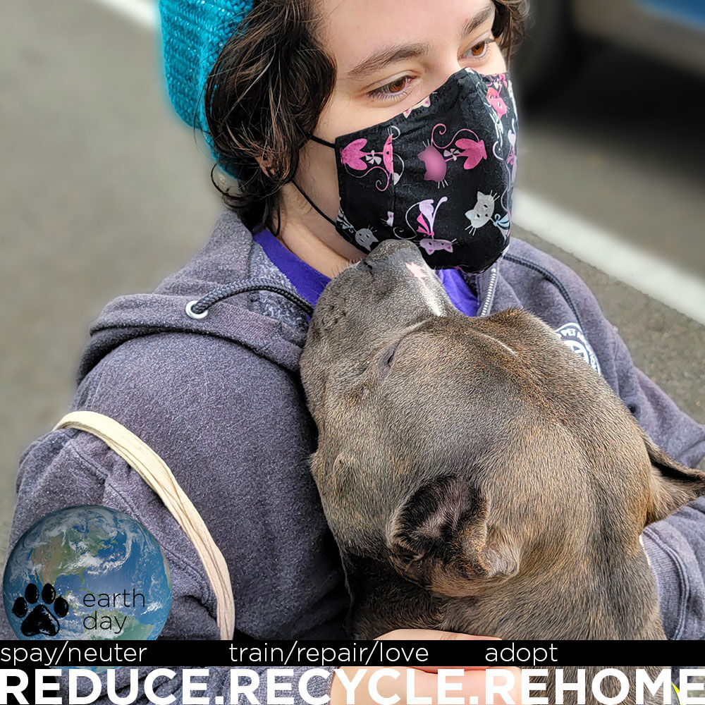 Giving animals a new life and a new home is the ultimate example of recycling. Please consider
making an Earth Day donation to help us create anew the lives of the animals in our care.

bit.ly/hpac-donatenow