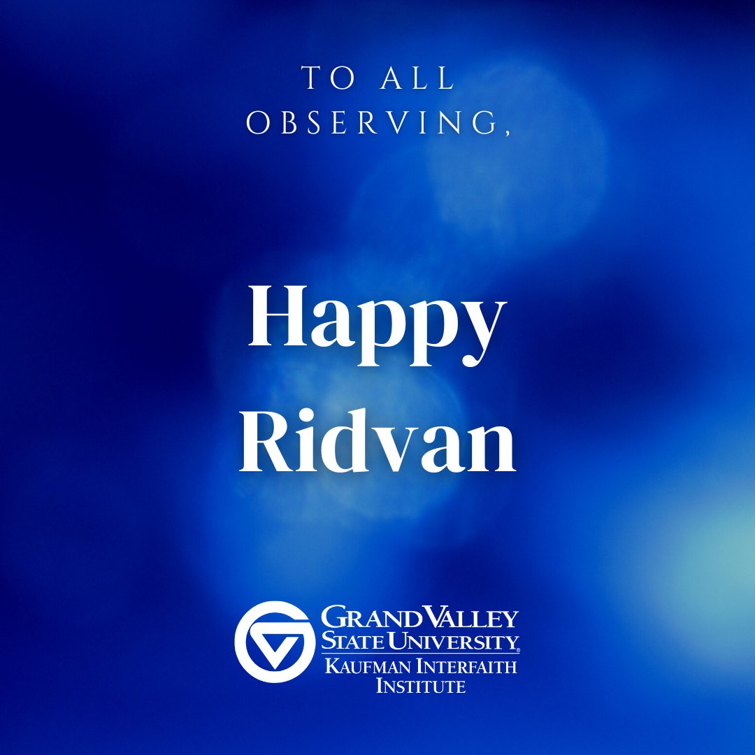 Ridvan is known as the Most Great Festival in the Baha’i Faith. The Ridvan Festival is 12 days long, commemorated Apr 20-May 2, 2023. It is also the time of year where Baha’is elect their local and national governing bodies. 

Happy Ridvan to all those celebrating!