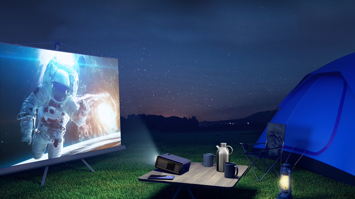 VivibrightGROUP's tweet photo. Outdoor camping is no longer a high-cost expenditure, look here, D5000 series is the brightest entertainment audio-visual product. https://t.co/XBpZKT3TO7