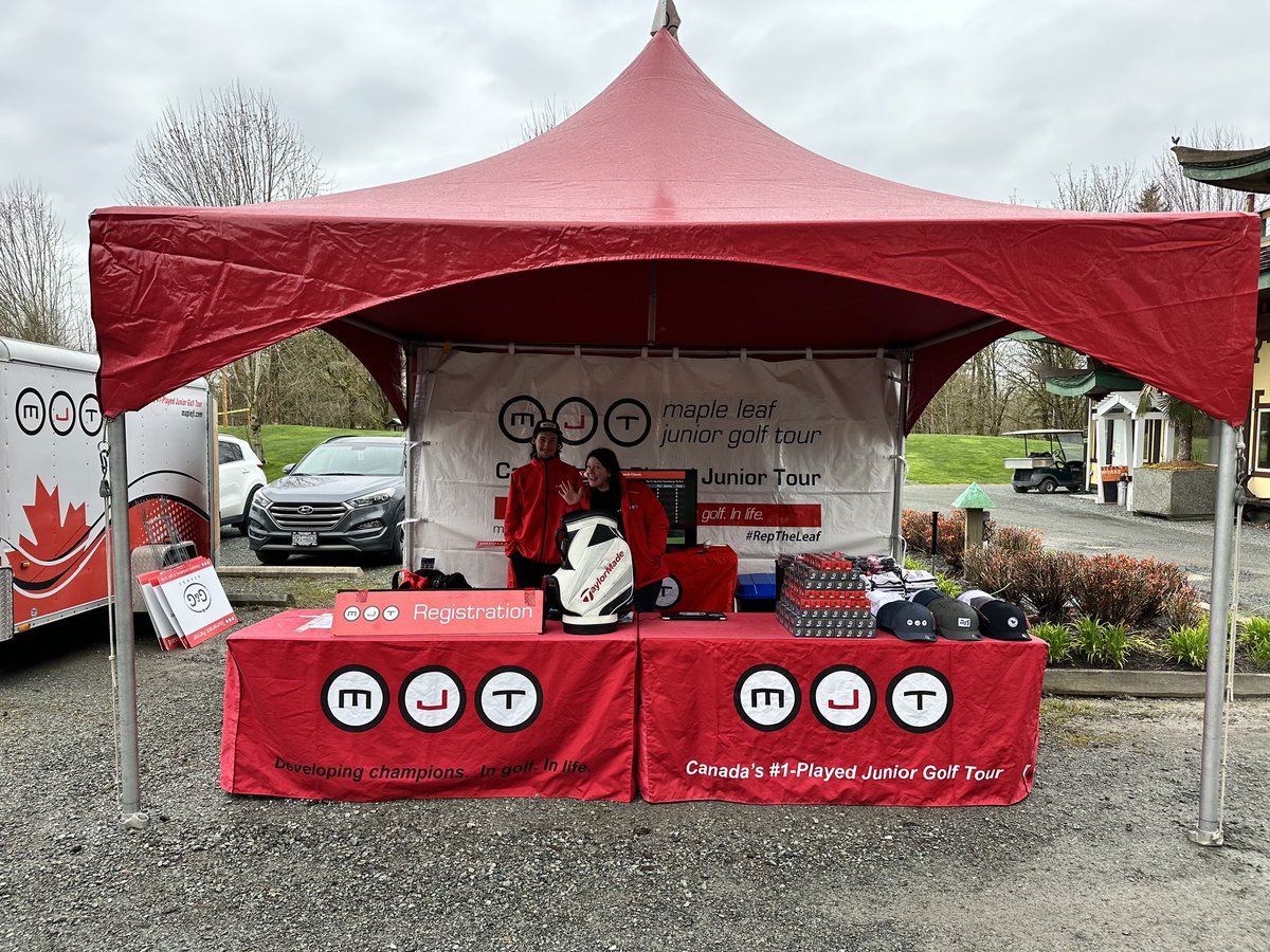 maplejt's tweet photo. Canadas #1 played junior tour visits Langley, BC for the MJT @ggbrandsca Classic at @greenteegolfcc April 22-23 as round one is now underway. Good luck to all junior golfer competing this weekend. 

#Maplejt #developingchampions #tournament https://t.co/jfF6y6sNqi