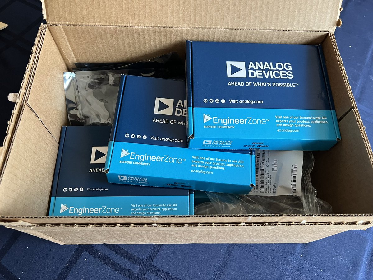 When are semiconductor manufacturers going to get their packaging under control?? - I ordered 4 tiny <a href="/ADI_News/">Analog Devices, Inc.</a> eval boards (combined weight 58g) from <a href="/MouserElec/">Mouser Electronics</a> and it came in a over 564g of packaging (now trash/recycle).