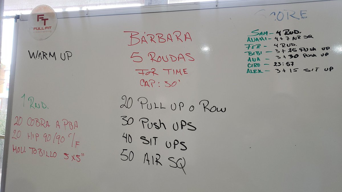 mikotirkin's tweet photo. Sábado de #CrossFit & #Yoga en el mejor lugar #FullFit gracias por tanto 🏋🏾♀️🧘🏽♂️👊🏽💪🏽🔥 https://t.co/zFXZllS0l5