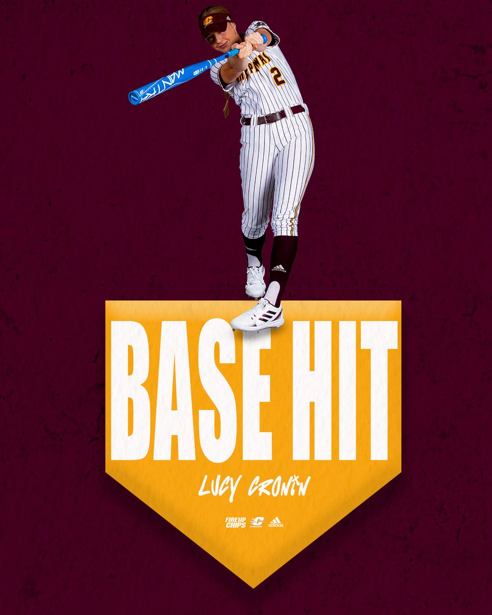 CMUSoftball's tweet photo. T7| Luexotic 😎

She collects are RBI as Bracamonte crosses home

CMU: 9 | UAB: 4

#FireUpChips🔥⬆️🥎 | @Lucycronin35 https://t.co/TPwq6mbCua
