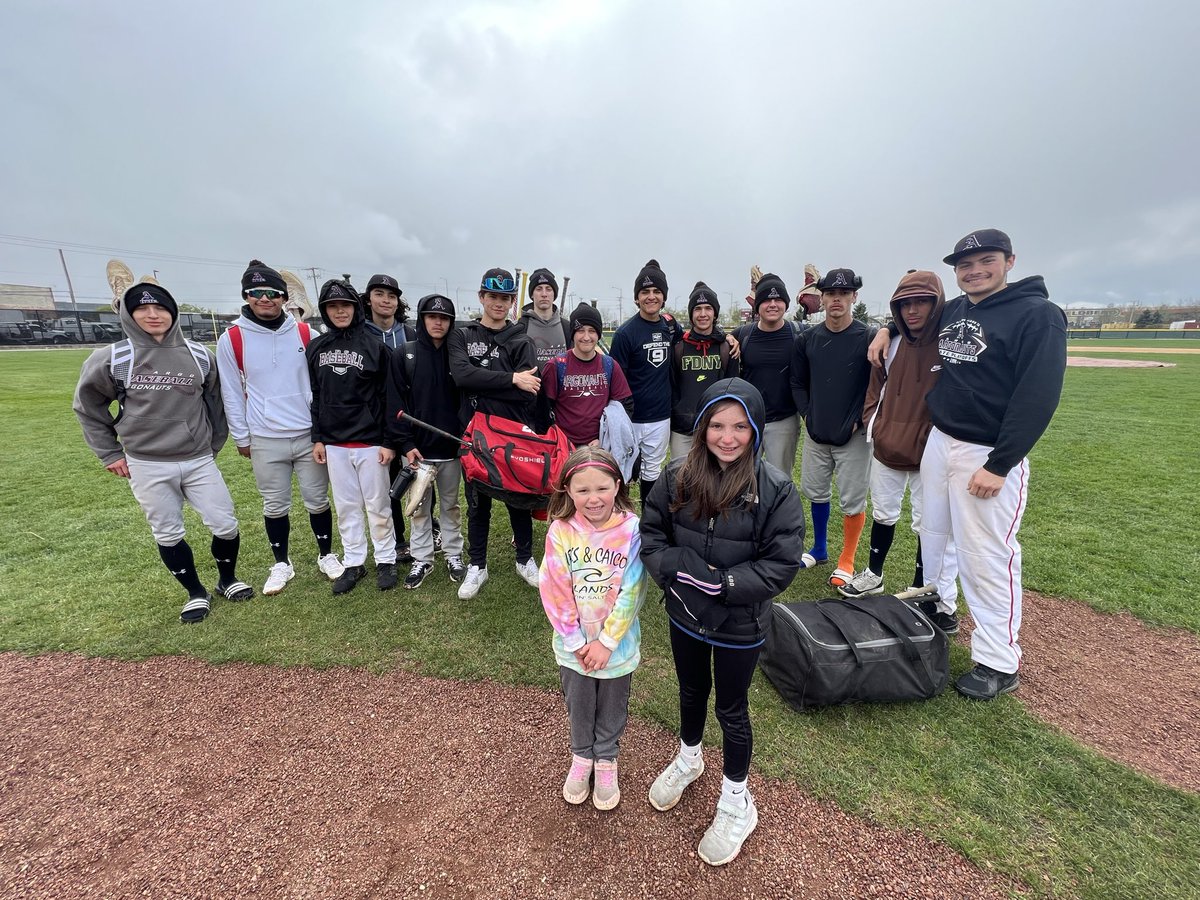 argobaseball's tweet photo. Had a lot of help today from our honorary coaches!  Thanks girls! #Together https://t.co/NdgpiUUoNX