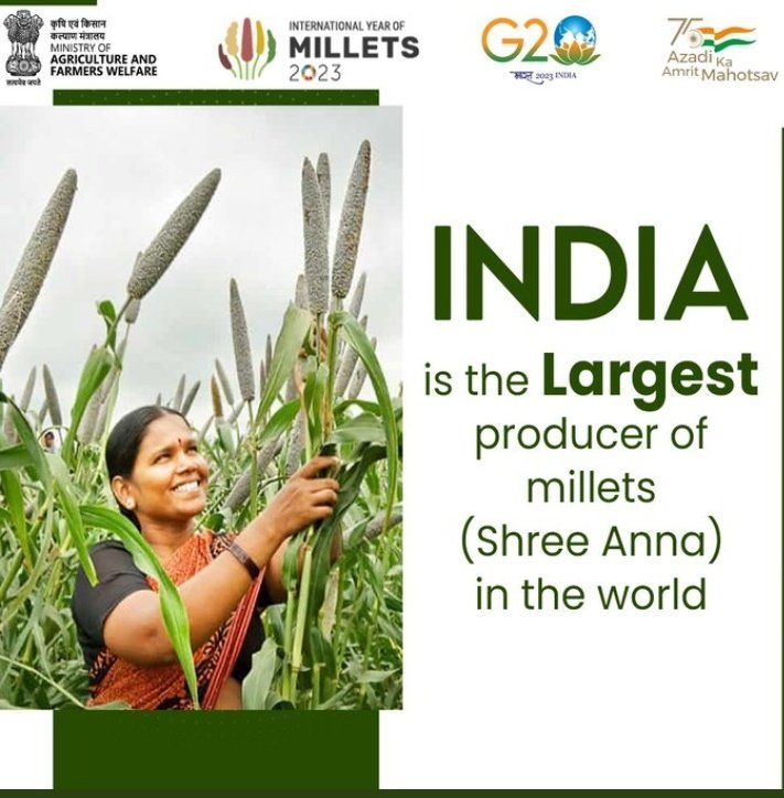 MilletsOfIndia's tweet photo. Let's pledge on #WorldEarthDay that no more exploitation of #MotherEarth 🌏. Enough #pollution done of #Sea, #Air, #Water & #Soil .Let's reverse it fast ! 🙏Plant / Consume more 🌾#Millets & #SaveSoil #Saveair #Savewater, which shall prevent human extinction.#IYM2023 #Sadhguru https://t.co/bxhy1MsH1h