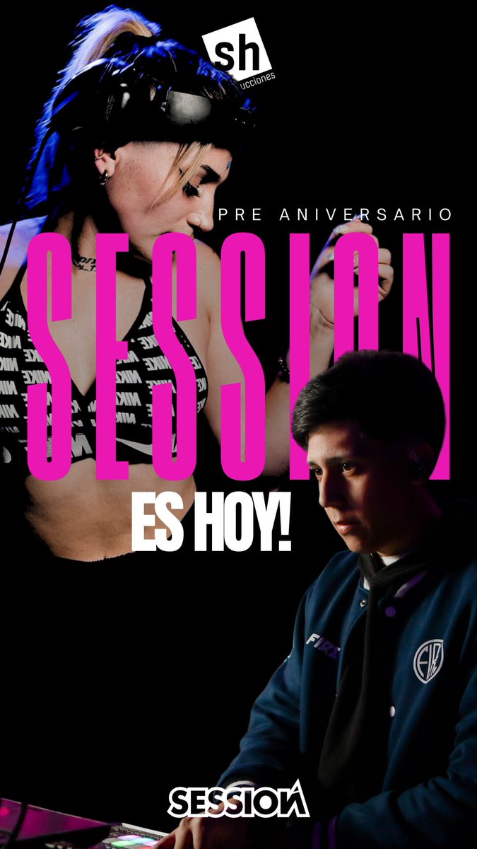 Es HOY. 
Salón Momentos. 

Vuelve la Session ⚡️