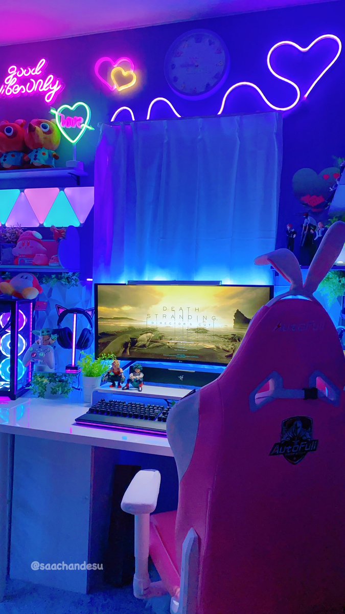 saachandesu_u_'s tweet image. おやすみなさい😴

#deathstranding
#デスク周り #autofull #GamingSetup