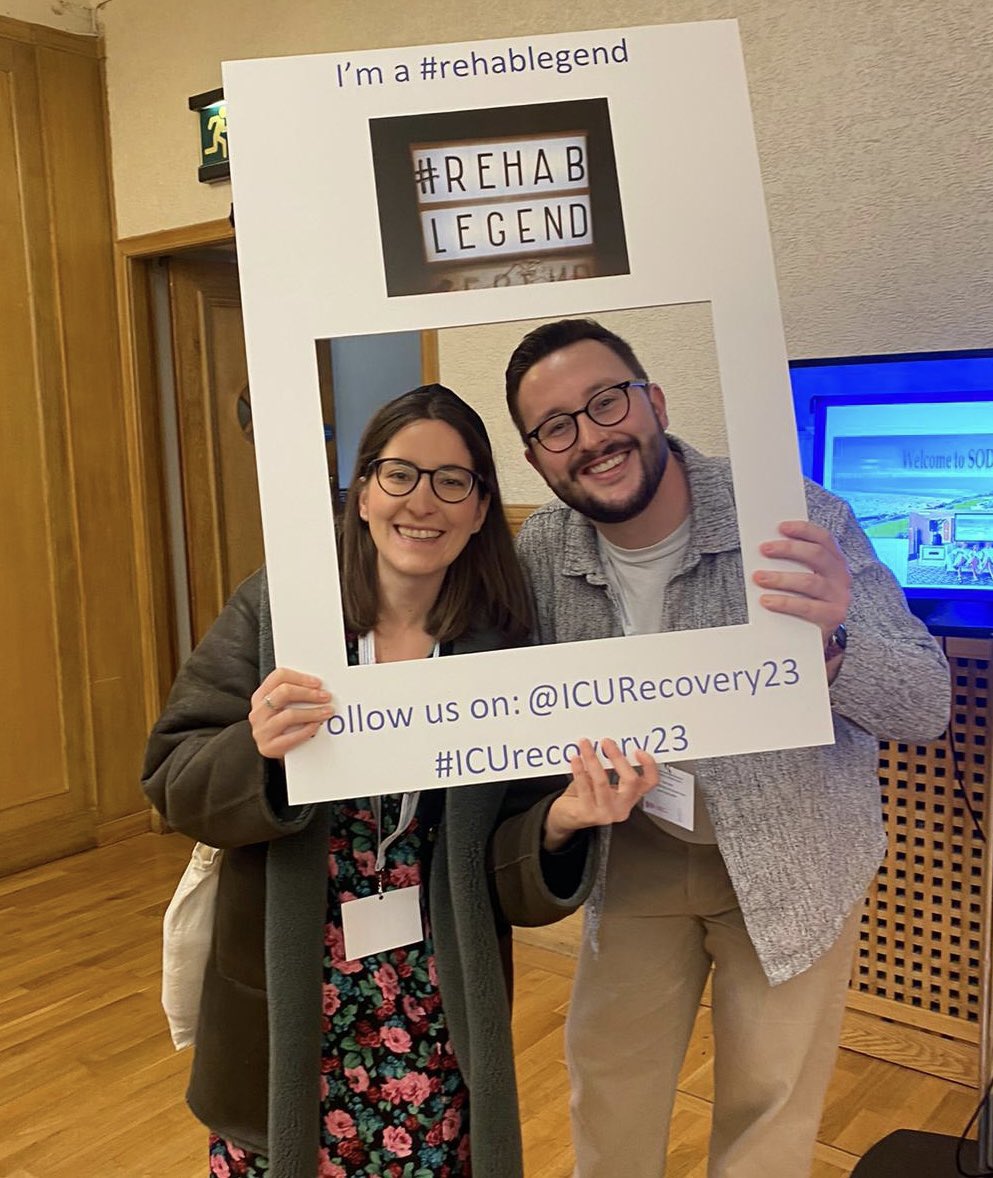 BHRUT_SLT's tweet photo. Having a LEGEND-ARY time 🫁💪🏼Catching up and networking with old colleagues @ltht_slt 👀 enjoying the theme of bringing research and clinical practice back to what is important for the patient 🧘🏻‍♂️💪🏼 #ICURecovery23 @RecoveryICU https://t.co/dREgyOOBaE