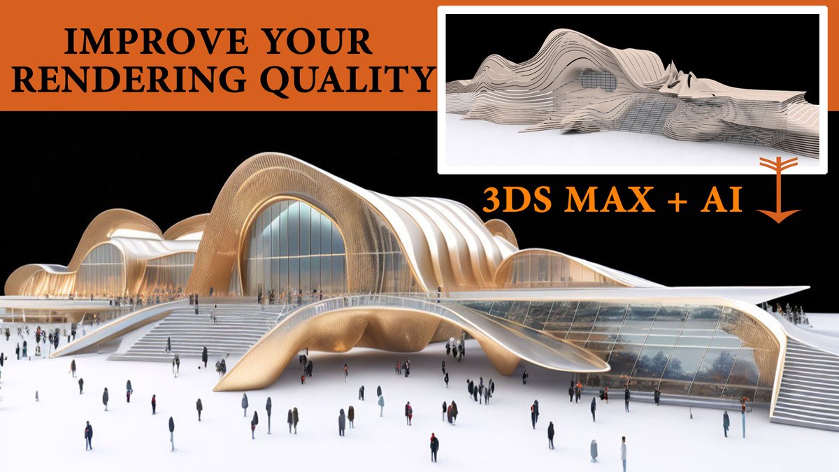 AliKhiabanian's tweet photo. Parametric Design + Improve Rendering Quality
.
#ArchitecturalDesign #Visualization #3dsmaxvray #ArchitecturalVisualization #designprocess #3dsmaxmodeling #3dsmaxrender #parametric #aiartgenerator #artificialintelligence #raytracing #render #rendering #Aidesign https://t.co/T7RhRY7DI6