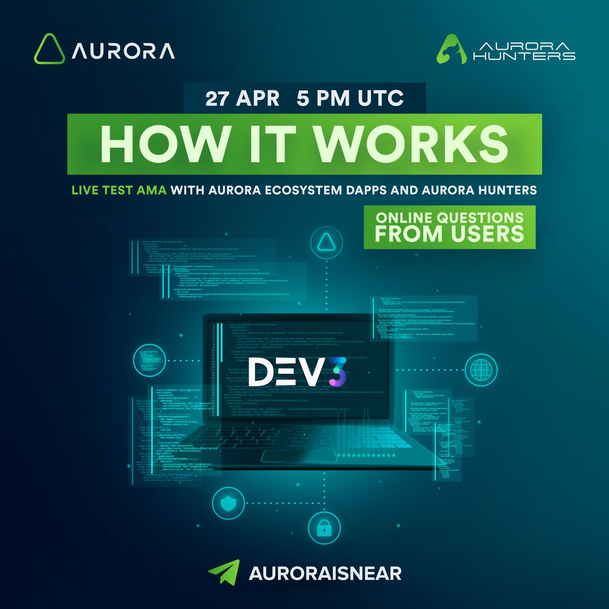 NEAR & Aurora Hunters tweet media