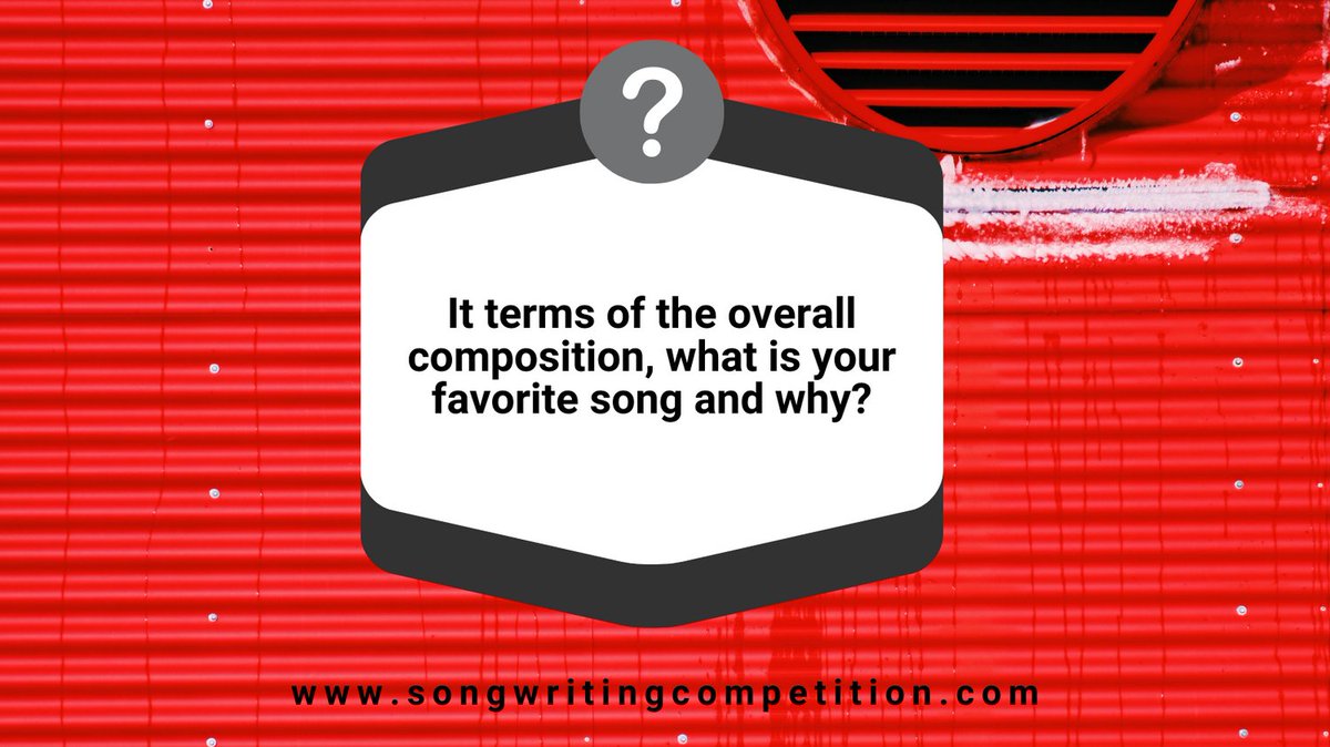 intlsongcomp's tweet photo. Share your insights! 💭🎵 Let's discuss the art of songwriting & what makes a great composition. 🤔🎶 Don't forget to use the hashtags #intlsongcomp #songwriter to join the conversation!
.
#musictheory #melody #lyrics #songwritingtips #creativity #musicindustry #composition https://t.co/bFKxkwaOsx