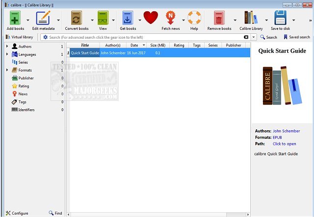 majorgeeks's tweet photo. Calibre is an all-in-one #OpenSource tool for easily managing and viewing all of your #electronicbooks.
https://t.co/UkNZA3IfNS https://t.co/PAPoZE22YP