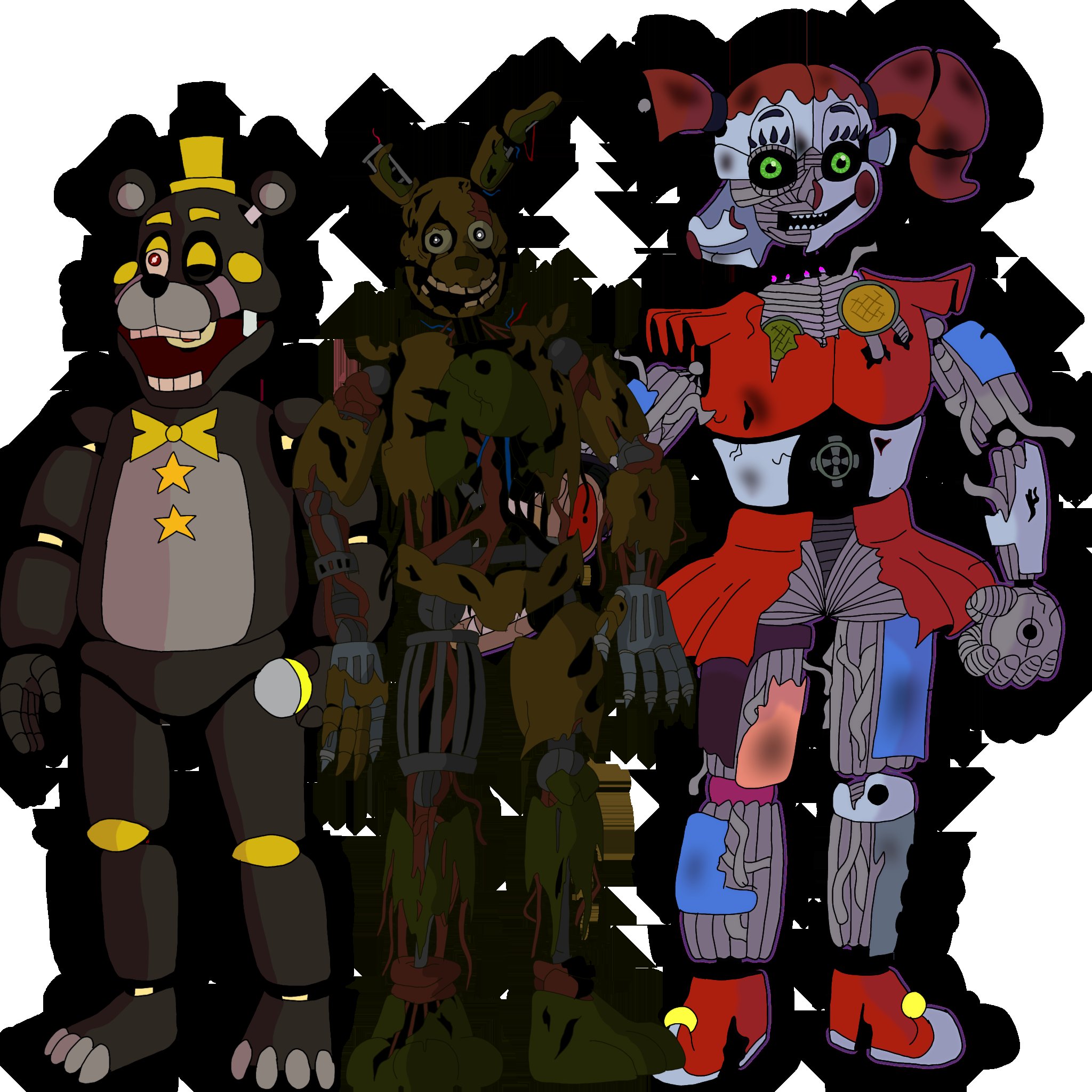 Five Nights at Freddy\'s 2 Art Action & Toy Figures Má vlast, fnaf 2  animatronics transparent background PNG clipart