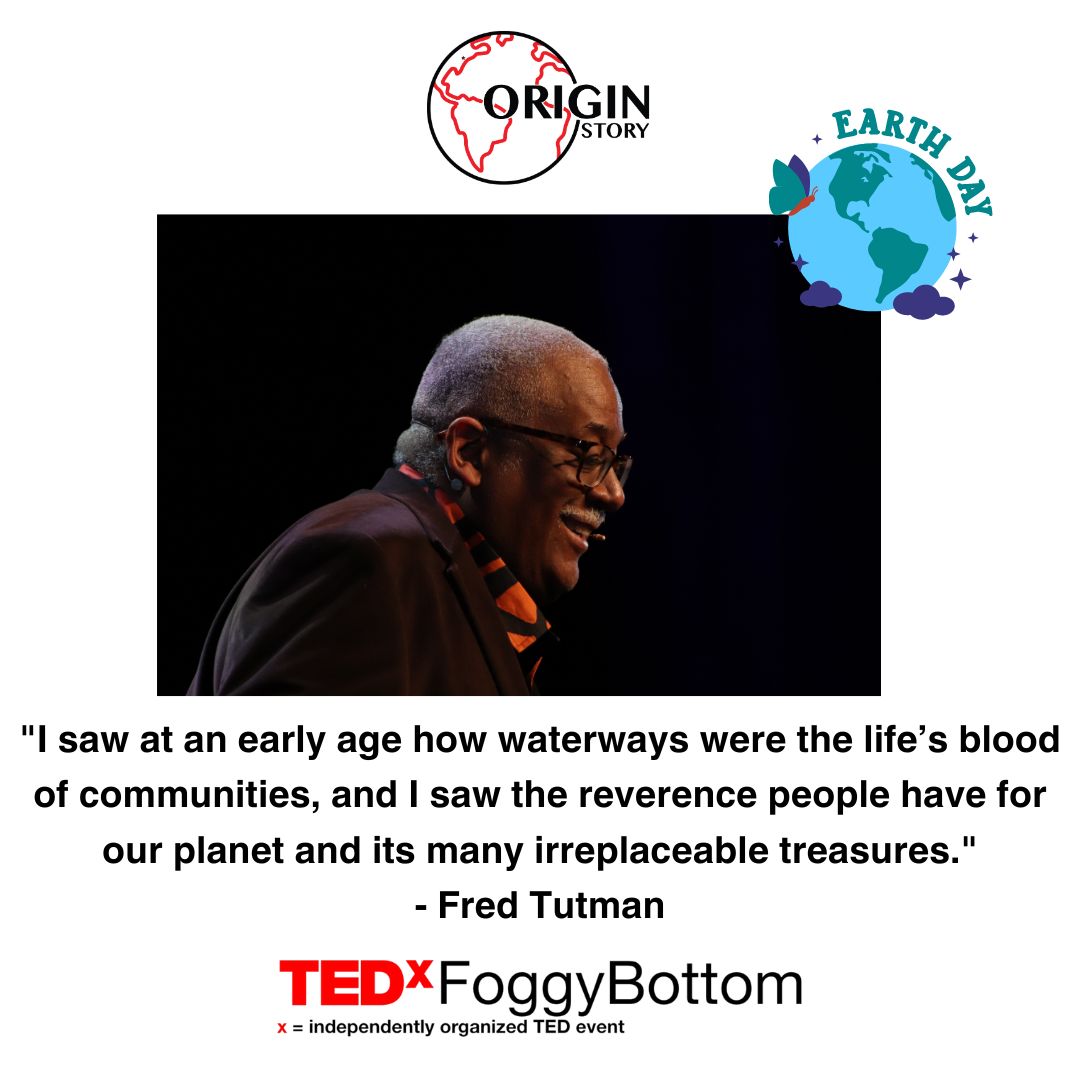 "I saw at an early age how waterways were the life's blood of communities, and I saw the reverence people have for our planet and its many irreplaceable treasures." #TEDxFoBo23 #EarthDay