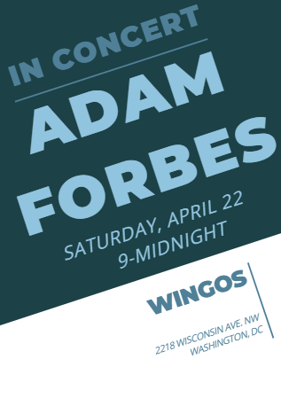 Yes, live music 🎶 at Wingos.  The fun starts at 9pm and goes till midnight! No cover so come  early and get that great seat. Live music, 🍸 and wings are the perfect 🥰 Saturday night 🌙.  Hope to see you. 
#livemusic #dcfood #eaterdc ##Georgetown