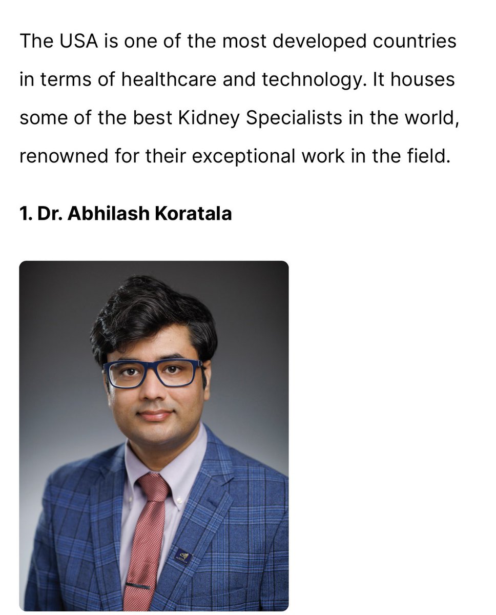 Grateful to be back in person in Little Rock. Always a pleasure presenting at #KIDNEYcon alongside the world’s leading expert in #pocus in nephrology <a href="/NephroP/">NephroPOCUS</a>!

Recently named #1 kidney specialist in the world by this totally legit website! 

clinicspots.com/blog/best-kidn…