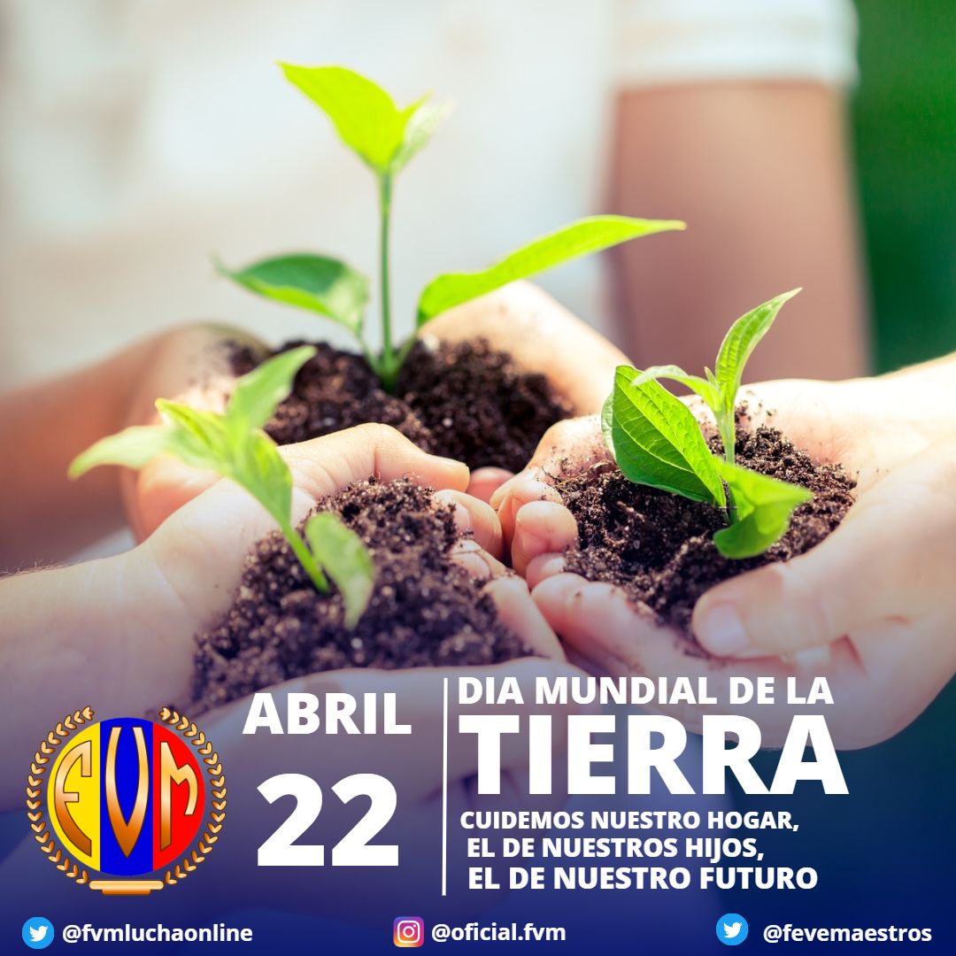 #DiaMundialDeLaTierra   En la Asamblea General de las Naciones Unidas del 22 de abril de 2009 la mediante su resolución A/RES/63/278, que se decide designar el 22 de abril Día Internacional de la Madre Tierra, fecha insigne que invita a todos a crear conciencia.
