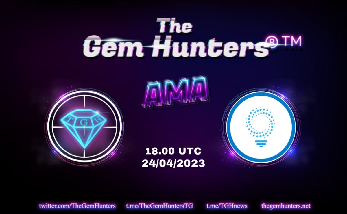 IDEAS_TheToken's tweet image. Dear all, 

We're pleased to announce that we're having an AMA session with @TheGemHunters
Date: 24/4/2023  6:00 PM UTC 

the best question gets rewarded so don’t miss it!

#IDEAS #crypto #TheGemHunters #web3 #DeFi #AMA #blockchain