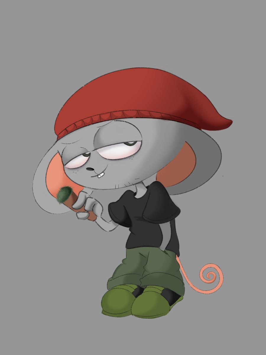 TDTandFriends's tweet photo. 4/20 may have passed, but this mouse is celebrating the green every day! 🐭🥬😶‍🌫️

🎨: @galeria_zas https://t.co/7VKF45EhcN