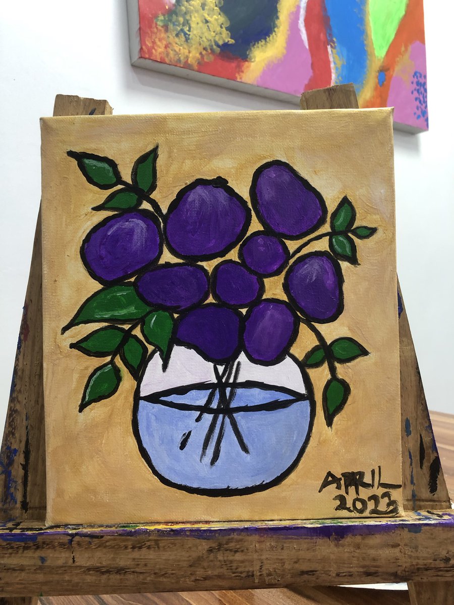 BabyOpral's tweet photo. It was great exploring my painting skills at @paintandsip Enugu.
#futurepicasso🥹♥️💯 https://t.co/XPFc7lpvDT