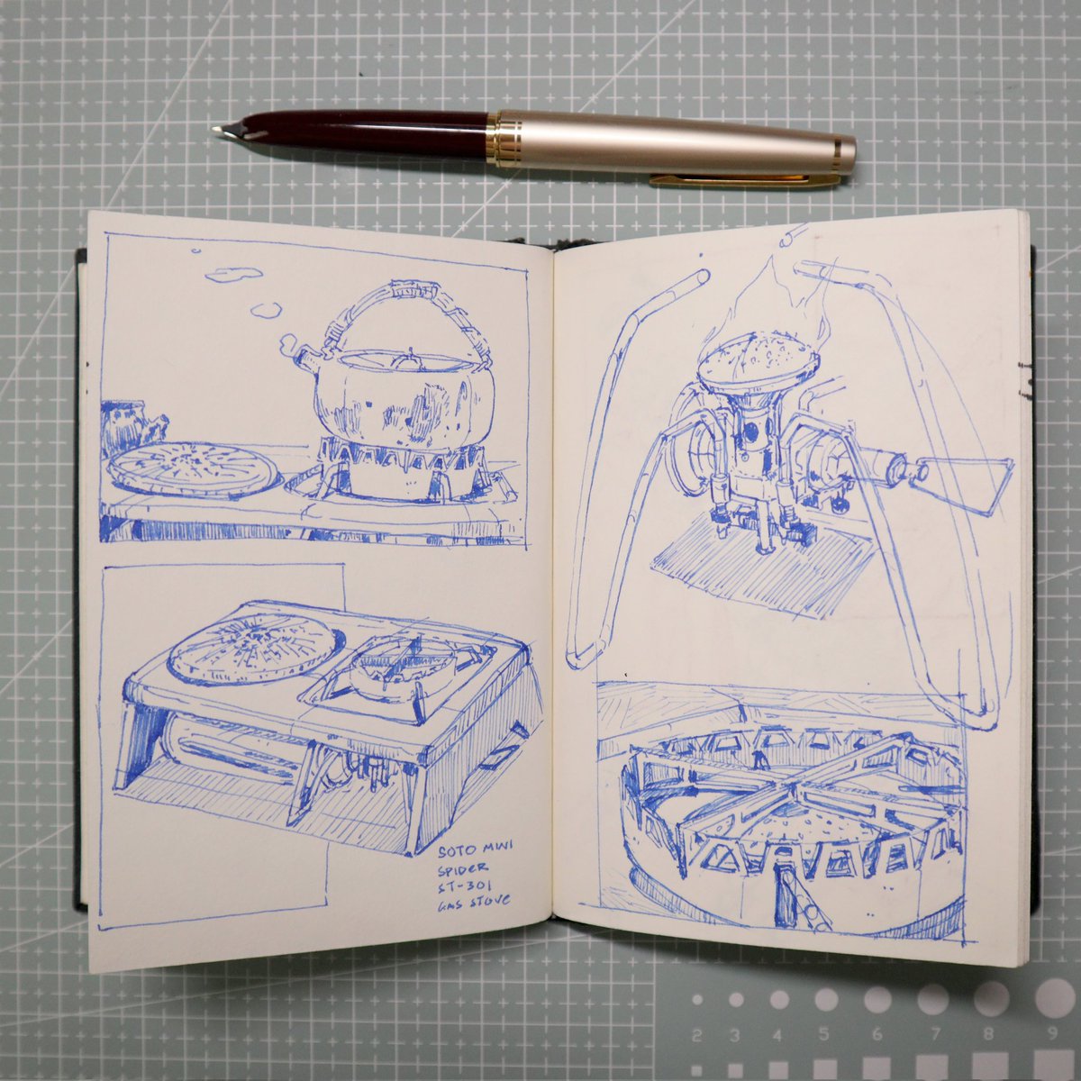 chromamoma's tweet photo. Study sketchbook https://t.co/p5iH0CTJGe