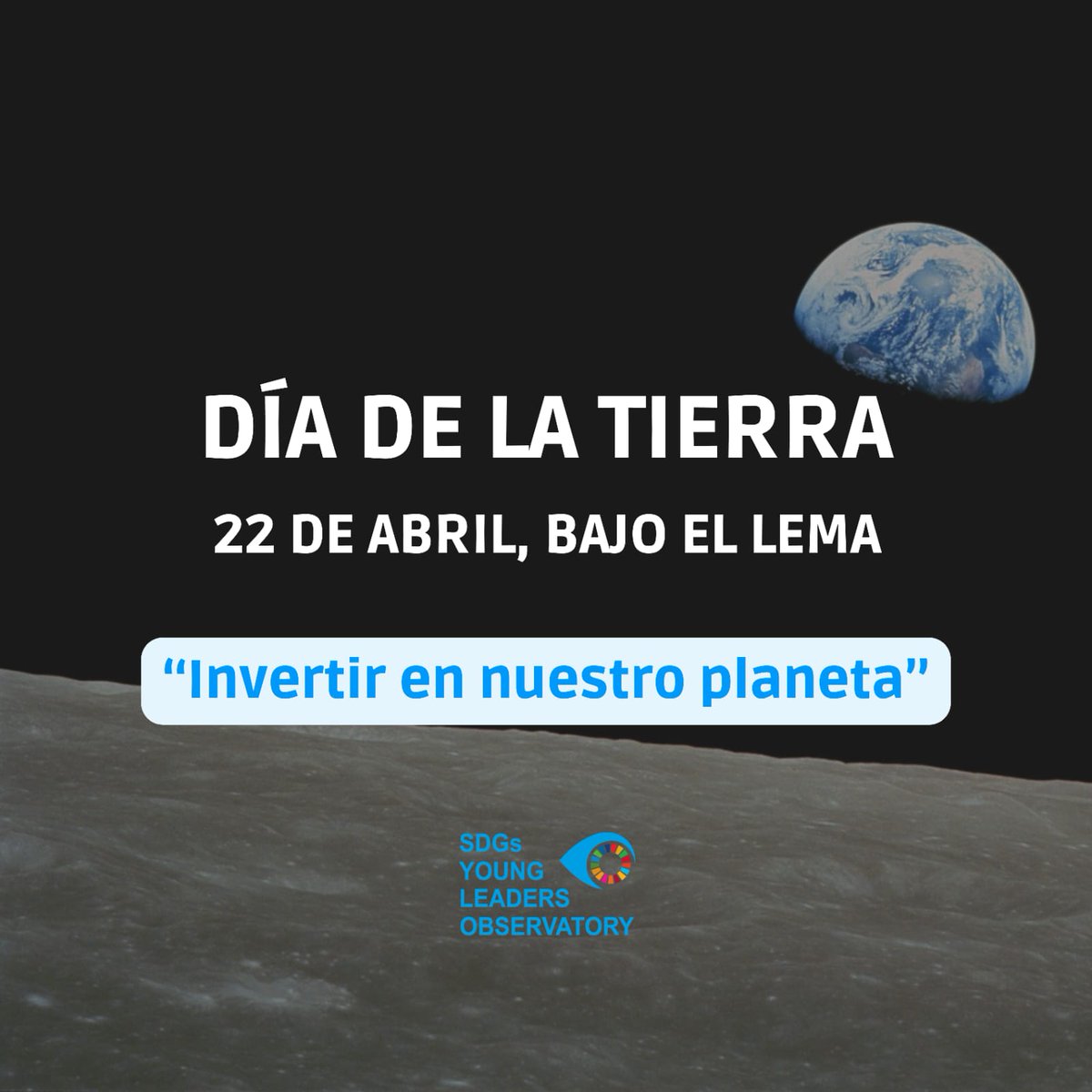 SYLO2030's tweet photo. 🌍 Cada 22 de abril se celebra el Día Mundial de la Madre Tierra y entidades de todo el planeta organizan actividades relacionadas con el cuidado y conservación de la naturaleza. https://t.co/H9sfA8H2Ro