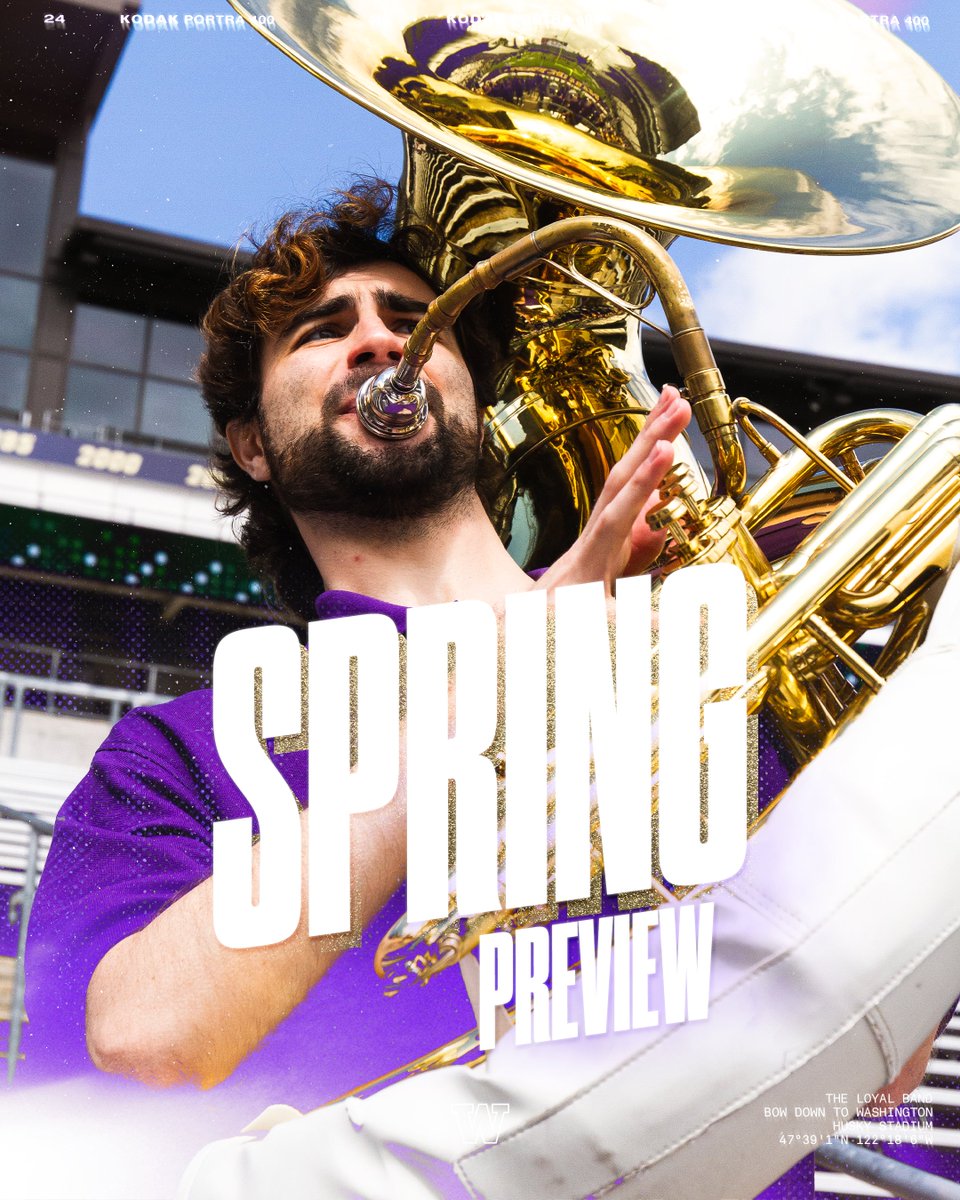 huskyband's tweet photo. #TheLoyalBand is back on Montlake for the 2023 Spring Preview!!

Join us at 1:00pm for kickoff, we’ll see you all soon!

#GoHuskies https://t.co/4WlXudW4na